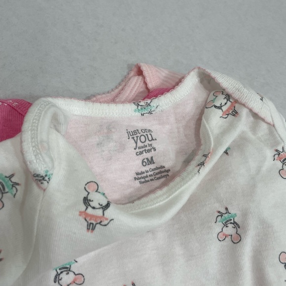 Carter’s Three Piece Set Mouse 6 months - Picture 7 of 8